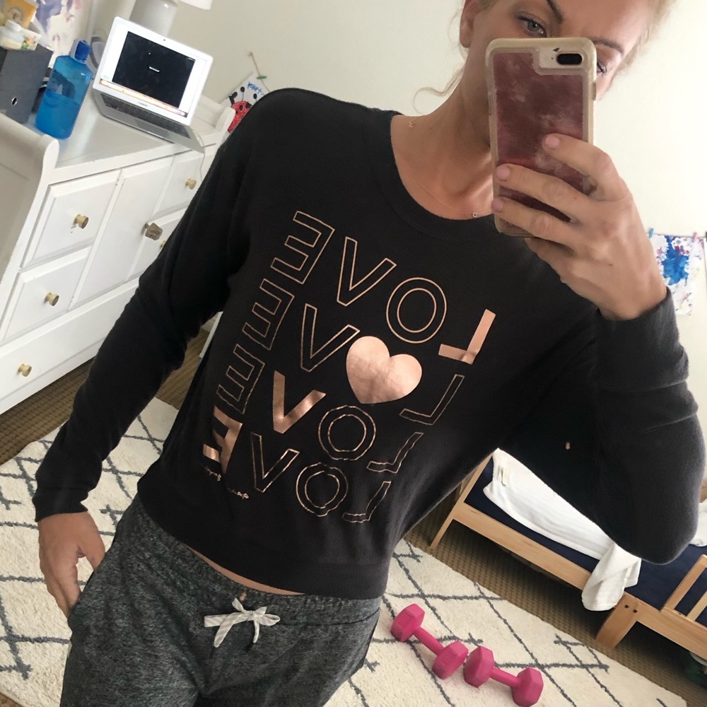 Spiritual Gangster Love crew neck